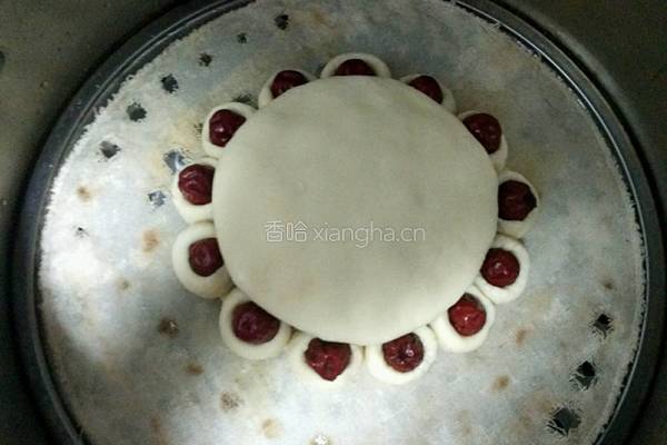 花样枣馒头的做法图解8