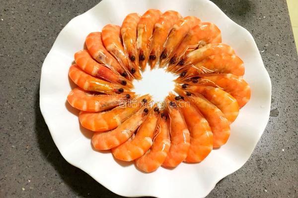 白灼虾的做法图解12
