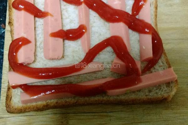 营养美味早餐三明的做法图解4