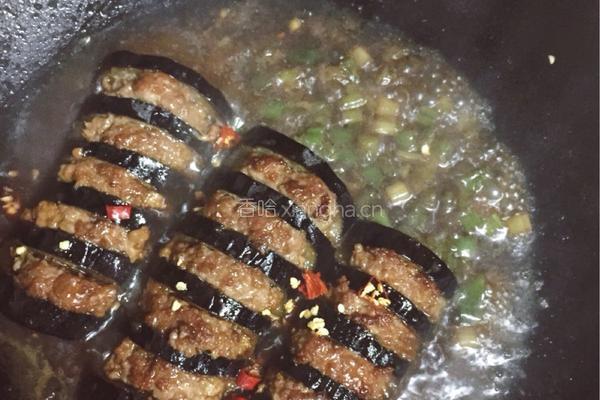 茄子酿的做法图解6