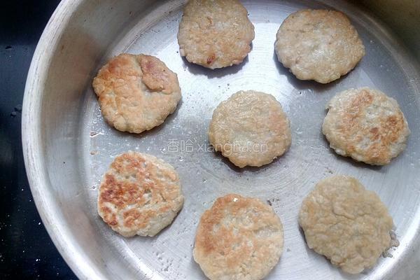糯米藕香饼的做法图解8