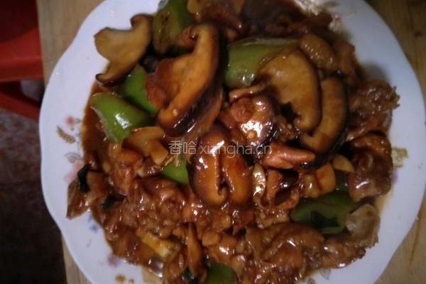 香菇焖鸡腿的做法图解10