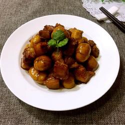 板栗红烧肉的做法[图]