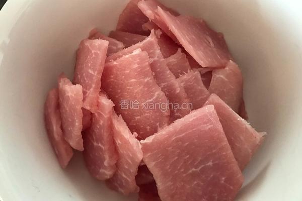 青笋炒肉片的做法图解2