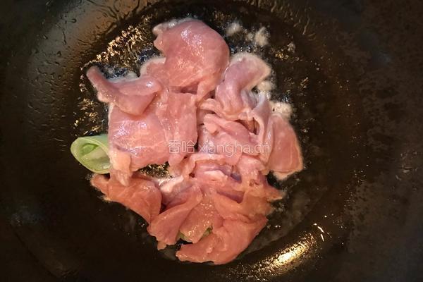 青笋炒肉片的做法图解9