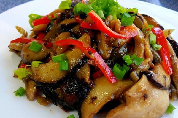 小炒香菇榨菜的做法图解9