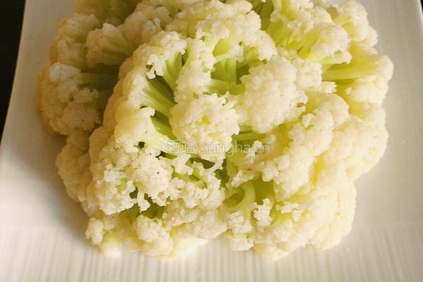豉油淋花菜的做法图解7