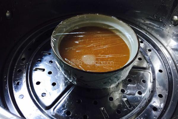 火腿蒸蛋羹的做法图解9