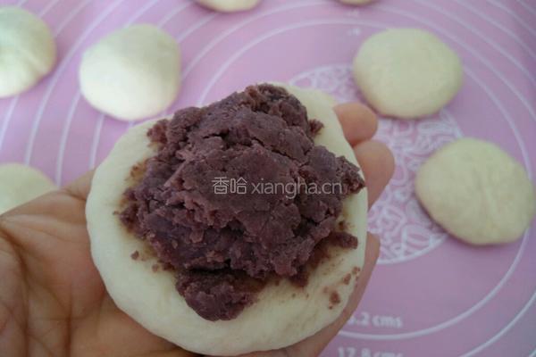 豆沙餐包的做法图解7
