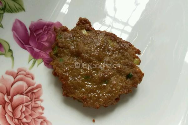 葱花肉煎饼的做法图解7