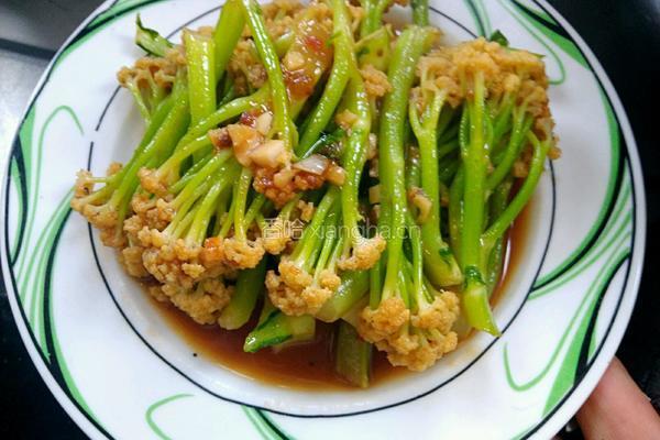 耗油花菜的做法图解8