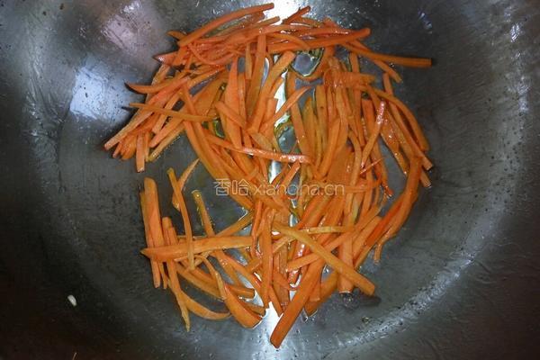 蚝油胡萝卜杏鲍菇的做法图解9