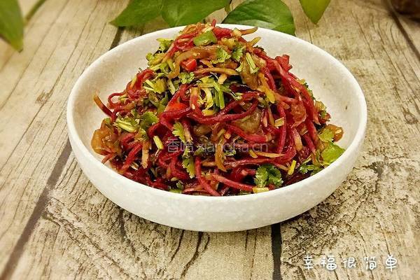 萝卜丝拌海蜇的做法图解8