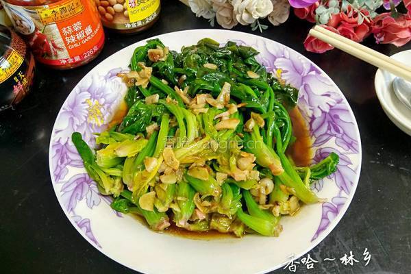 耗油菠菜的做法图解10