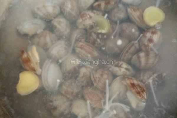 凉拌蛤蜊金针菇的做法图解5