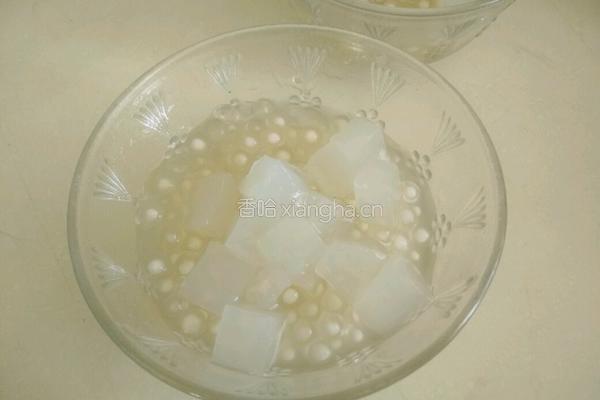 芒果西米露的做法图解4
