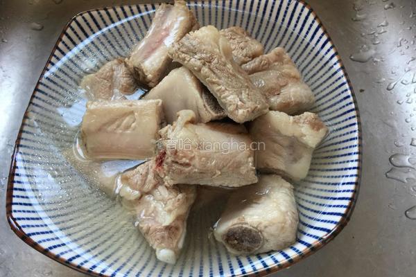 冰花梅酱烧排骨的做法图解10