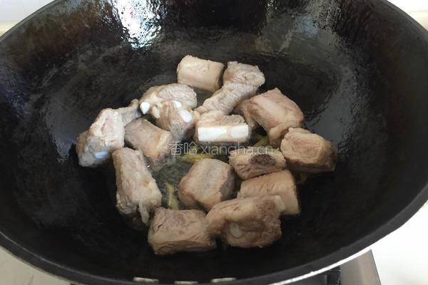 冰花梅酱烧排骨的做法图解13