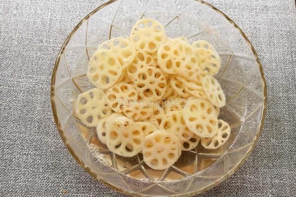 凉拌藕片的做法图解6