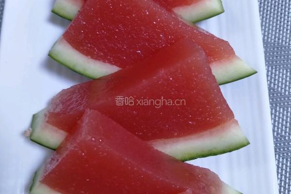 西瓜果冻的做法图解16