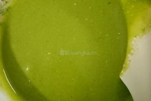 菠菜山药泥蛋糕卷的做法图解8