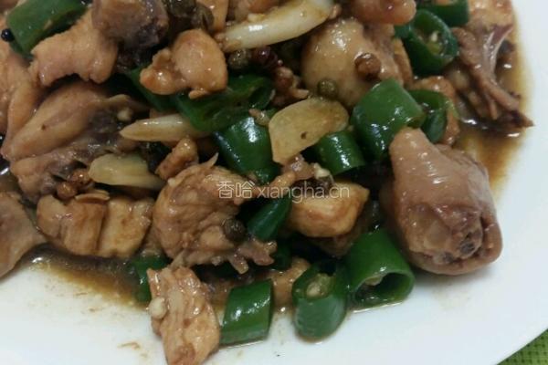双椒鸡的做法图解8