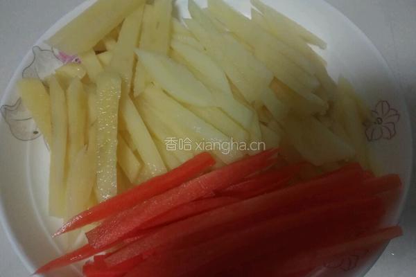 腐竹土豆丝的做法图解2
