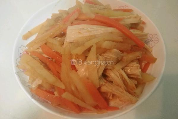 腐竹土豆丝的做法图解7