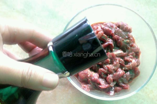 西芹炒牛肉的做法图解3