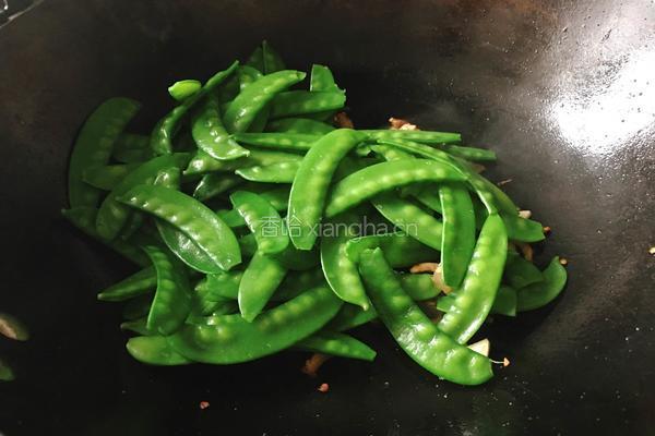蚝油荷兰豆炒肉的做法图解8