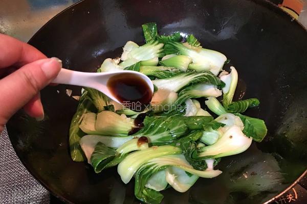 蚝油上海青的做法图解6