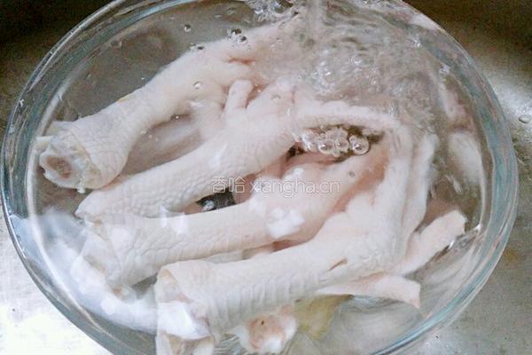 卤鸡爪的做法图解3