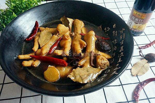 卤鸡爪的做法图解8
