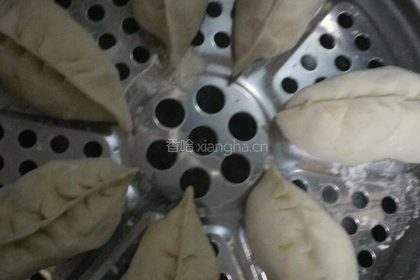 土豆酸菜素包子的做法图解19