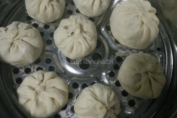 土豆酸菜素包子的做法图解20