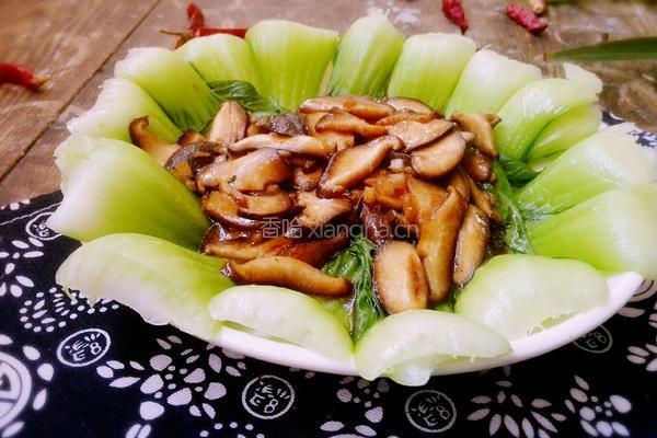 香菇油菜的做法图解10