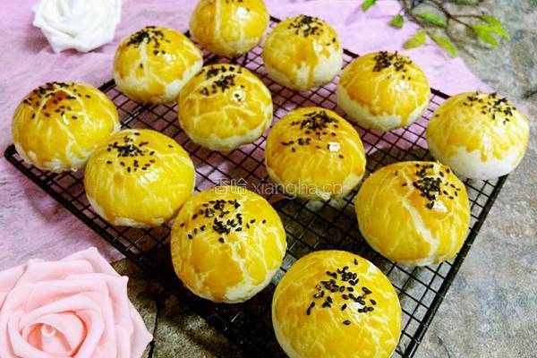 蛋黄酥的做法图解38