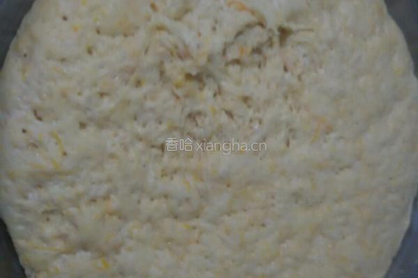 南瓜双色花卷的做法图解5