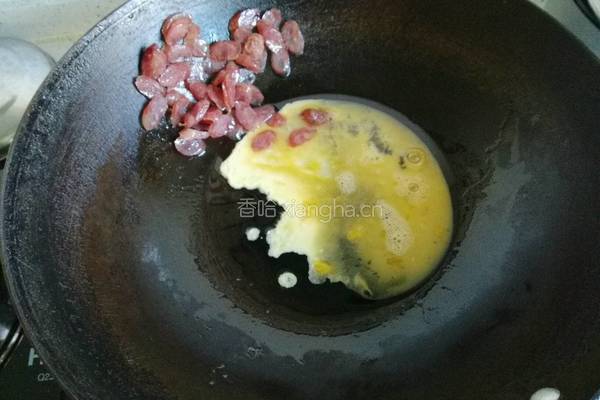 七彩虾仁什锦炒饭的做法图解11