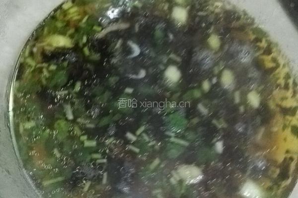 清汤荠菜馄炖的做法图解4