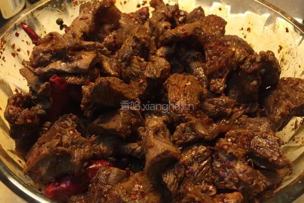 香辣牛肉面干的做法图解5