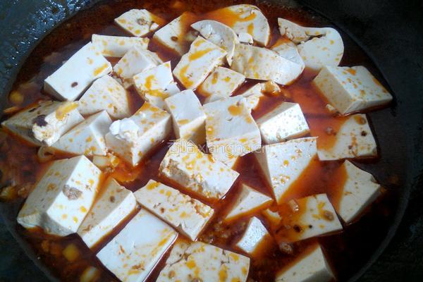 麻婆豆腐的做法图解7