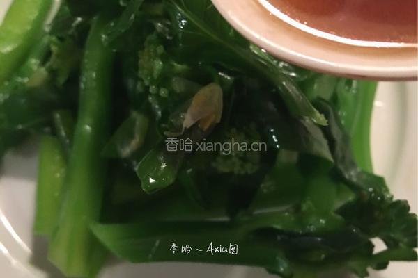 白灼芥兰的做法图解8