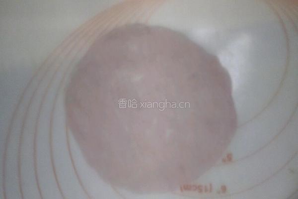 紫色茴香猪肉包的做法图解10