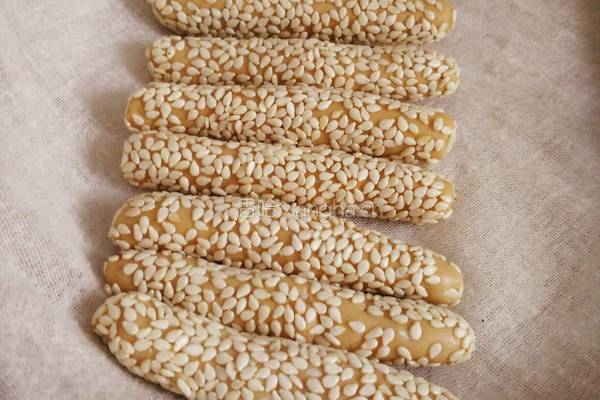 红糖芝麻棒的做法图解9