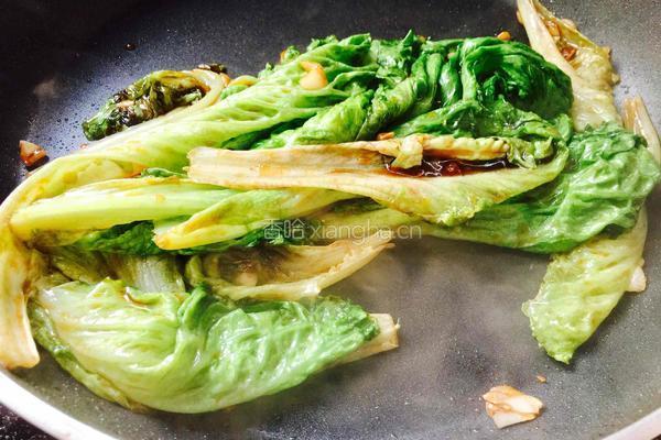 蚝油生菜的做法图解6