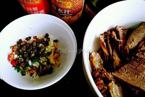 凉拌牛肉的做法图解2