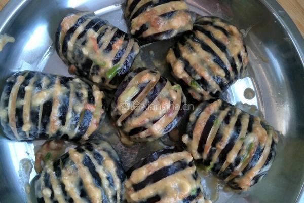 灯笼肉末茄子的做法图解6
