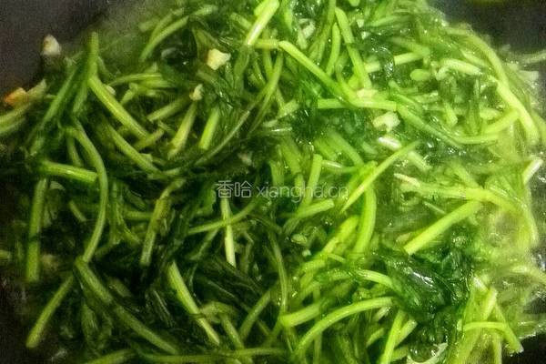 蒜泥茼蒿的做法图解6