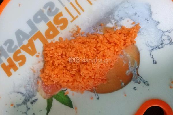 宝宝辅食胡萝卜鸡丸的做法图解3